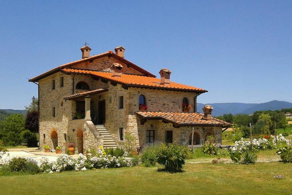 Villino In The Hearth Of Tuscany, Quiet Unforgettable Place. Poppi Kültér fotó